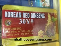 Korean Red Ginseng 30YO