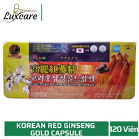Korean Red Ginseng Gold Capsule tăng cường sức đề kháng (hộp 120 viên) - Luxcare Pharmacy