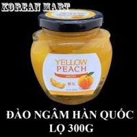 [Koreanmart] ĐÀO NGÂM HÀN QUỐC YELLOW PEACH 300G