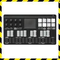 KORG's popular USB/wireless all-in-one mobile MIDI controller, nanoKONTROL Studio, is ideal for music production and DTM with its compact A4 size design that is easy to carry around. It includes software licenses that allow you to start using it right awa