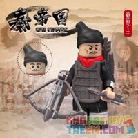 KORUIT KT1088 1088 XP non Lego ĐẾ CHẾ TẦN bộ đồ chơi xếp lắp ráp ghép mô hình Collectable Minifigures QIN EMPIRE Búp Bê Sưu Tầm