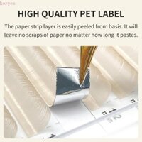 Koryes 12 hàng / bộ Lông mi giả đầy màu sắc, C / D 8-14mm Lông mi màu riêng lẻ, Mô phỏng Trang điểm giả chồn Lông mi giả lông mi sân khấu