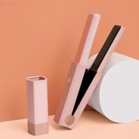 Koryes Bàn ủi duỗi tóc, Nhiệt độ có thể điều chỉnh Không làm hỏng tóc Máy duỗi tóc Mini, Làm nóng nhanh ngay cả phân phối nhiệt Sắt phẳng bằng gốm chống cháy