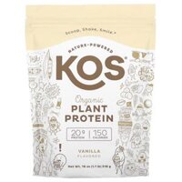 KOS Organic Plant Protein Vanilla 1.1 lb (518 g)