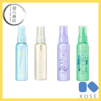 KOSE Makeup Keep Mist EX + COOL 80mL Waterproof, Oil-Proof, Long-lasting Makeup Fixer, Moisture & Shine with Hyaluronic Acid, Collagen, and Cica. Limited Edition Moomin Collaboration, Multiple Fragrances. Direct from Japan
