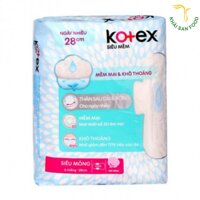 Kotex Siêu Mềm Ngày Nhiều SMC 6*48 (28Cm)