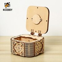 Kozeey 3D Hộp Xếp Hình Bằng Gỗ Bộ Mô Hình Hộp Trang Sức Âm Nhạc Trang Trí Nhà Cửa Thủ Công Cơ Khí Cho Người Phụ Nữ Thanh Thiếu Niên Quà Tặng Sinh Nhật