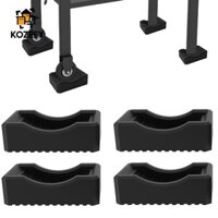 Kozeey 4 Cái Lưới San Bằng Shims Giữ Flat Top Grills Ở Cấp Độ Chống Mưa Chịu Nhiệt Ngăn Trượt Nội Thất San Bằng Miếng Lót