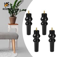 Kozeey 4 Chân Đồ Nội Thất Gỗ Chắc Chắn Nặng Chân Sofa Cho Giường Tivi Đứng Ghế