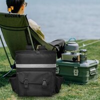 Kozeey Ba lô giao thức ăn Pizza có giá đỡ cốc Ba lô giữ ấm thực phẩm có thể tái sử dụng