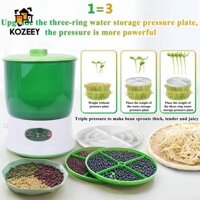 Kozeey Bean Sprouts Machine Bean Sprouts Bộ trồng đậu nành Đậu xanh đậu đỏ