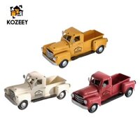 Kozeey Bộ Sưu Tập Xe Ô Tô Đồ Chơi Chống Đỡ Mô Hình Đồ Chơi Trang Trí Bàn Làm Việc Thủ Công Nghệ Thuật Mô Hình Xe Ô Tô Hình Tượng Bán Tải Xe Tải Tượng Đạo Cụ Chụp Ảnh