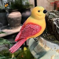 Kozeey Chim Chậu Hoa Hugger Hình Trang Trí Nhựa Mới Lạ Mô Phỏng Người Trồng Trang Trí Cho Trang Trại Store Lễ Kỷ Niệm Năm Mới