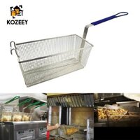 Kozeey Chips Giỏ chiên sâu Giỏ khoai tây chiên Pháp Trình bày thực phẩm Lọc Bàn hình chữ nhật Phục vụ cho bữa tiệc nhà hàng BBQ