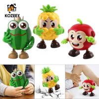 Kozeey Đồ chơi âm nhạc trẻ em Robot nhảy múa Quà tặng sinh nhật Đồ chơi giáo dục sớm Kỹ năng vận động tinh Búp bê trái cây dễ thương cho bé gái ngoài trời Bé trai
