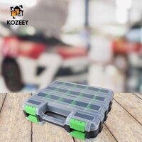 Kozeey Dụng Cụ Tổ Chức Hộp Câu Cá Với Bộ Chia Có Thể Tháo Rời Hộp Bảo Quản Phần Cứng Cho Hàng Thủ Công Dây Thợ Điện Bu Lông