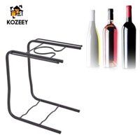 Kozeey dưới tủ Giá đỡ kính cốc Máy sấy Giá đỡ chắc chắn Tiết kiệm đa năng Màn hình Kệ đựng đồ dùng cho gia đình