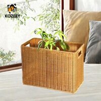 Kozeey Giả Mây Giỏ Dệt Học Cho Phòng Ngủ Hộ Gia Đình Trang Trại