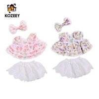 Kozeey Hình Áo Vest Giả Vờ Chơi Với Phụ Kiện Tóc Cho Búp Bê 7,87inch