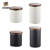 Kozeey Hộp Đựng Thực Phẩm Bình Trà Gia Vị Lọ Nhà Bếp Hộp Kẹo Cà Phê Đường