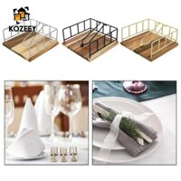 Kozeey Khay Đựng Khăn Giấy Ăn Bằng Kim Loại Tiện Dụng Cho Quầy bar / Bàn Ăn Đứng