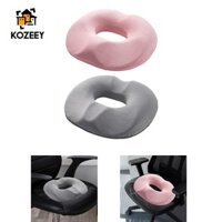 Kozeey Memory Foam Seat Cushion Donut Ngồi Gối Chống Trơn Trượt Nhẹ Coccyx Đệm Du Lịch Bệnh trĩ Xe Lăn Lưng