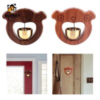 Kozeey Shopkeepers Chuông Mở Cổng Chuông Chuông Gỗ Trang Trí Quà Tặng Sáng Tạo Trang Trí Lối Vào Cho Doanh Nghiệp