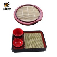 Kozeey Soba Đĩa Mì Phục Vụ Đĩa Dễ Dàng Vệ Sinh Đĩa Thực Phẩm Đa Năng Cho Tiệc Gia Đình Năm Mới Tập Hợp Nhà Hàng