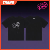 Kpop BABYMONSTER 1ST FULL ALBUM DRIP Merch Áo thun Cotton nam nữ Hàn Quốc in hình dáng rộng tay ngắn cỡ lớn Áo sơ mi thời trang mùa hè cổ điển Tee