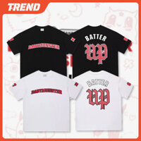 Kpop BABYMONSTER PRESS: Hẹn gặp bạn ở đó Áo sơ mi bóng chày Cotton Merch Nam và Nữ Plus Size Thời trang Hàn Quốc dáng rộng in hình tay ngắn hàng đầu đường phố mùa hè Áo sơ mi thường ngày TEE