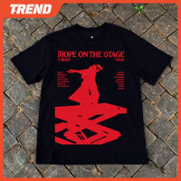 Kpop BANGTAN J-HOPE Merch Cotton Tối Giản Áo Thun HOPE TRÊN THẾ GIỚI TOUR Tay Ngắn Top Vintage Plus Size Unisex Xu Hướng Thời Trang Áo Sơ Mi Đa Năng In Hình Tee