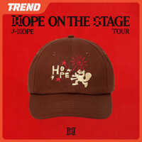Kpop BTS J-HOPE HOPE ON THE STAGE TOUR Merch Ball Cap Vintage Nam Nữ Thêu Mũ Bóng Chày Thời Trang Ra Mặt Trời Bộ Sưu Tập