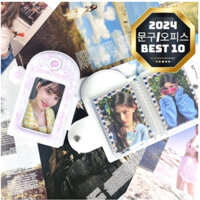 Kpop Star Poka Holder Book Collect Book Binder 1 tầng hai mặt 16p bao gồm Tổng cộng 32 tờ Sinh nhật Bạn gái Bạn trai GIft