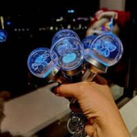 Kpop Thần Tượng AESPA Mini Lightstick Móc Khóa Đèn Phát Sáng Dính Móc Khóa Mặt Dây Chuyền Quà Tặng Của Tôi