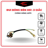 KPT - Đui bóng đèn HS1-3 giắc - Chính hãng Appi