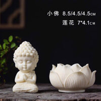 KQC81 Tượng Phật ngồi đài sen
