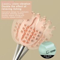 Kqdsp  Cây Gãi Lưng Mát Xa Cơ Thể Bằng Điện Thu Gọn Được Năm Răng