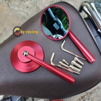 (KR) Gương, kiếng chiếu hậu RIZOMA chống chói kiểu tròn lắp cho mọi dòng xe