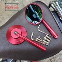 (KR) Gương, kiếng chiếu hậu RIZOMA chống chói kiểu tròn lắp cho mọi dòng xe