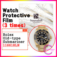Kr _ Phim bảo vệ cho Rolex Old-type Submariner 116618LN (3 lần) / Phim dán chống trầy xước & nhiễm bẩn