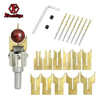 Krachtige 15 Cái / 18 Cái / 26 Cái DIY Gỗ Phật Hạt Dây Tay Chế Biến Gỗ Bóng Dao Hợp Kim Phay Cắt Bộ Dụng Cụ