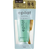 Kracie epilat Homme Medicated Hair Removal Cream for Men 150g for normal skin, sensitive skin, no wastewax Direct from Japan