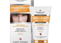 KREM NA DZIEŃ SPF 20 WHITE&BEAUTY FLOSLEK 50ML  KEM DƯỠNG DA BAN  NGÀY TRỊ CÁC VẾT NÀN THÂM , LÀM TRẮNG DA VÀ MỊN MÀNG