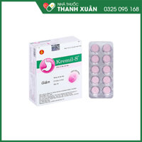 Kremil-S viên nén nhai giảm khó tiêu, đầy hơi, ợ nóng