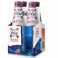 Kronenbourg 1664 Rose Bia hồng của Pháp hộp 4 chai 325ml