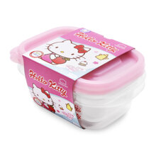 Bộ 2 hộp nhựa 2 ngăn Hello Kitty - Lock&Lock LKT801