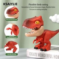 Ksaiylie Đồ Chơi Mô Hình Khủng Long Cho Trẻ Em Bút Chì Mài Thước Bấm Kim Khủng Long Tượng