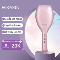 K.SKIN Máy uốn tóc xoăn ion âm, giữ nếp lâu, tạo độ bóng, tự do tạo kiểu, không gây hại cho tóc, máy tạo sóng sâu bằng gốm