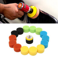 Kst 16 Cái / bộ Miếng Lót Đánh Bóng Tròn 2 Inch Cho Xe Ô Tô Máy Đánh Bóng Sáp Dụng Cụ