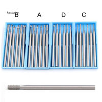 Kst 6 Cái 2,35mm Chân Thép vonfram Xoay Khắc Gỗ Mũi Khoan Công Cụ Khắc